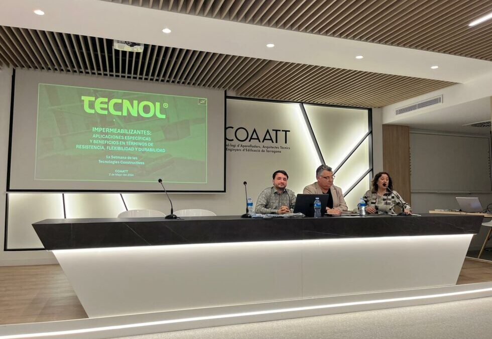 TECNOL present a la 1a Setmana de les Tecnologies Constructives de COAATT
