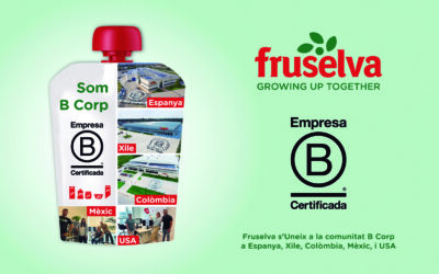 Fruselva s’Uneix a la comunitat B Corp a Espanya, Xile, Colòmbia, Mèxic i USA